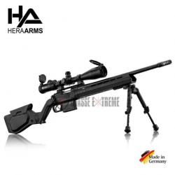 Pack TLD Carabine HERA ARMS H7 Cal 308 Win + Lunette Falke 8.5-25x50 + Bipied
