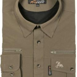 Chemise à manches longues Anti tique beige Verney Carron