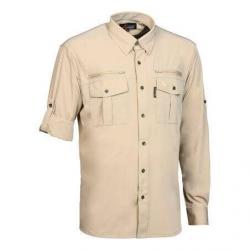 Chemise à manches longues Anti tique beige Verney Carron