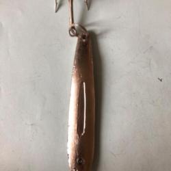 1 cuillère Yann 12 cm, 120 gr, nickelé . pêche mer YANN