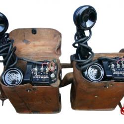 Téléphones EE 8 campagne Signal Corps US WW2 JEEP Willys DODGE Wc  GMC EE8 vintage militaria Small