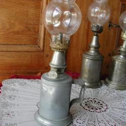 Rare Ancienne LAMPE BRULOR 1900 à Essence Garantie Inexplosible Idem PIGEON Déco