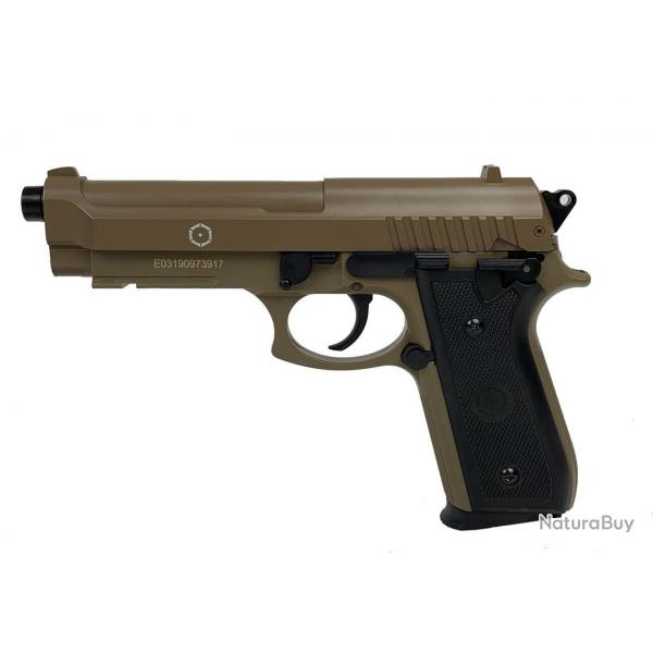 Rplique airsoft Taurus PT92 Replicas 210117 Mtal TAN (Cybergun)