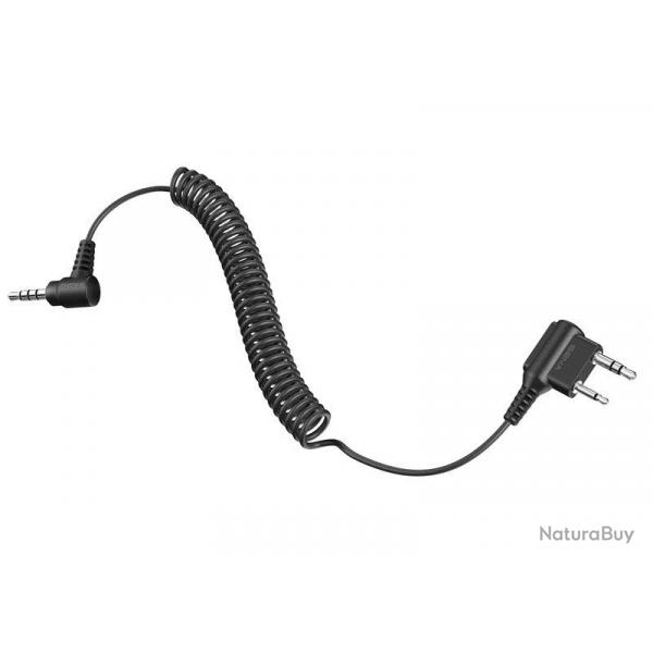 Radiocom Kenwood double jack pour Tufftalk