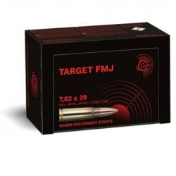Cartouches Geco Target - Cal. 7.62x39 FMJ - boite de 50