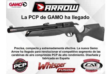 Pack Carabine PCP GAMO Arrow 5.5mm 19.9J + lunette 3-9x40wr +