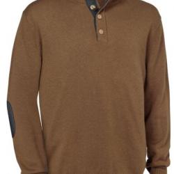 Pull de chasse Warren marron Club Interchasse