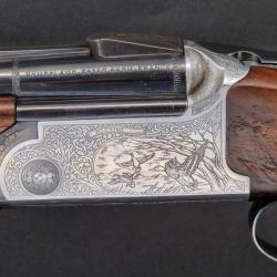 FUSIL CHASSE SUPERPOSE RIZZINI MARCHENO CALIBRE 12/70 EJECTEURS ARTISAN ITALIEN XXè Très bon  Italie