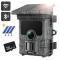 petites annonces chasse pêche : Caméra de Chasse Solaire Batterie intégrée Trail Camera Avec 36pcs 850nm LED 32Go Vision Nocture