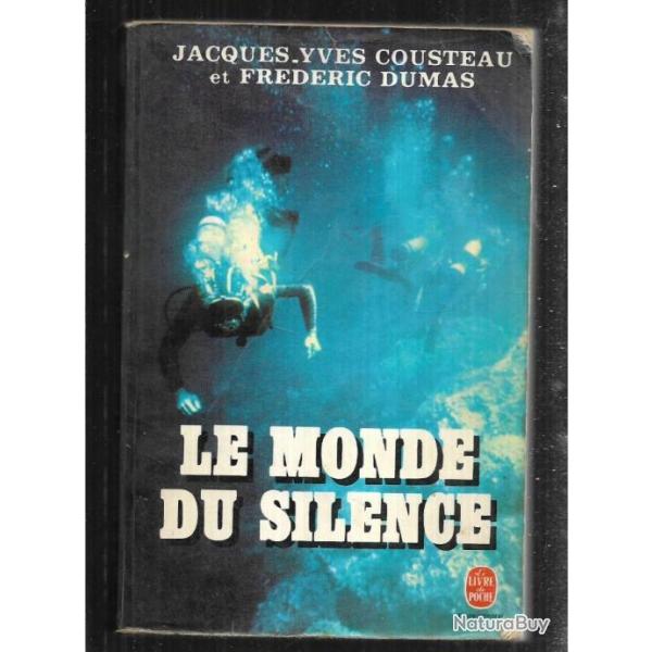 le monde du silence. jacques-yves cousteau et frdric dumas livre de poche