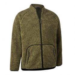 Veste Polaire Molletonnée Deerhunter Germania Fiber Pile Kaki