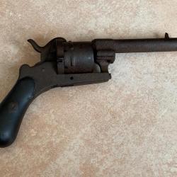 Carcasse revolver à broche système Lefaucheux