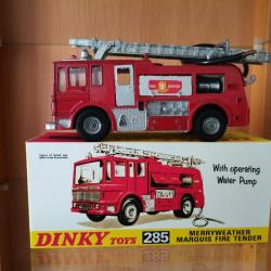 Dinky Toys Merryweather Marquis Fire Tender 285 Made England