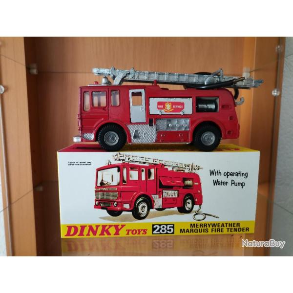 Dinky Toys Merryweather Marquis Fire Tender 285 Made England