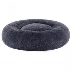 Panier pour chien lit pour chat doux 70 cm gris foncé 12_0001208