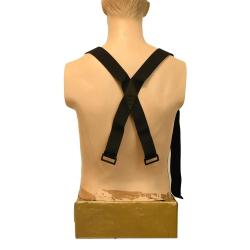 Bretelles cuissard Corduryl 2 reposes mains nylon polyester noir