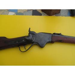fusil US spencer rifle original 1860 - 3 bandes  long de 1 m 20 calibre  56 /50 ????   très bon état