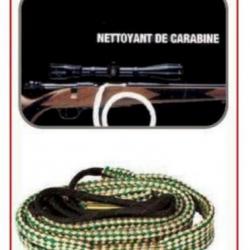 LE BORESNAKE® Hoppe's cordon de nettoyage .25 / 6.5MM / .264 Boresnake