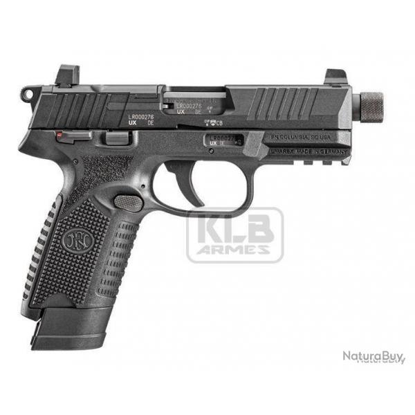 Pistolet FN Herstal 502 Tactical Noir - 22lr