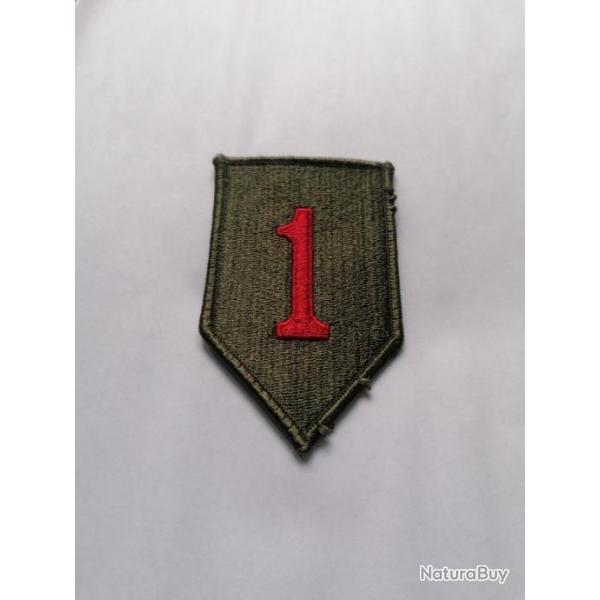 Patch arme us 1st INFANTRY DIVISION BIG RED ONE ORIGINAL
