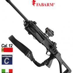 Pack Fusil à Pompe Fabarm STF 12 Professional + Point Rouge + Lampe + Sangle + Cartouchière