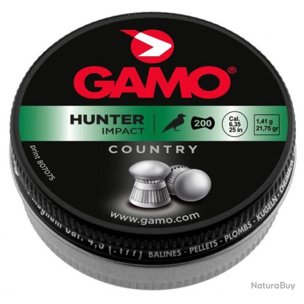 Plombs Gamo Hunter Impact 6.35mm X200