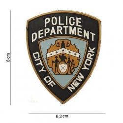 Patch 3D PVC Police Department New York (101 Inc)