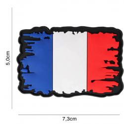 Patch 3D PVC Drapeau France Vintage (101 Inc)