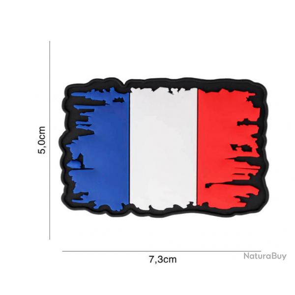 Patch 3D PVC Drapeau France Vintage (101 Inc)