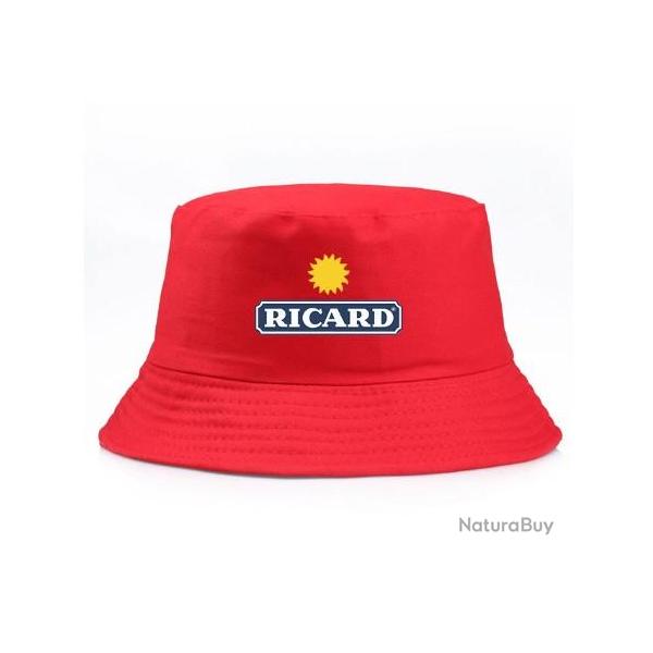 Chapeau Bob Ricard rouge taille 56-58 cm - LIVRAISON OFFERTE