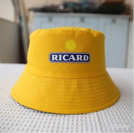 Chapeau Bob Ricard jaune taille 56-58 cm - LIVRAISON OFFERTE