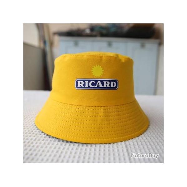 Chapeau Bob Ricard jaune taille 56-58 cm - LIVRAISON OFFERTE