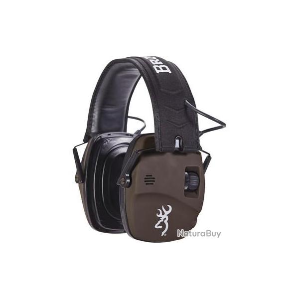 Casque lectronque Browning bdm bluetooth Noir/olive