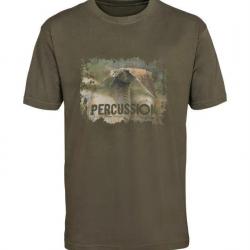 T Shirt Sérigraphie Bécasse Percussion