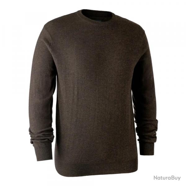 Pull De Chasse Col Rond Deerhunter Kingston Dark Elm