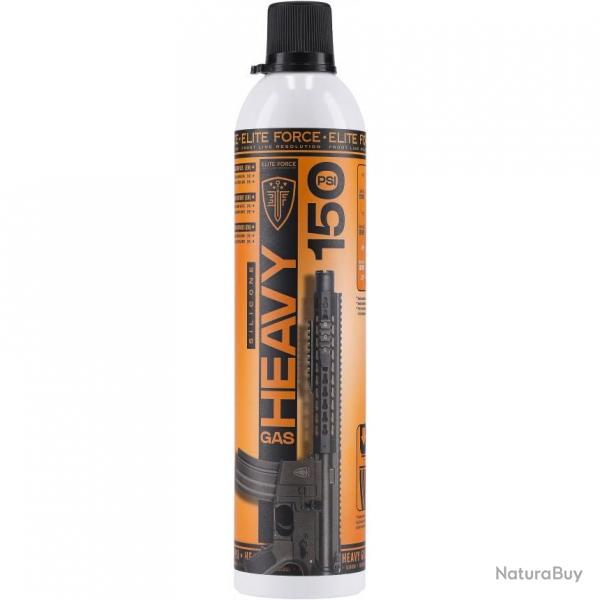 BOMBE GAZ 560 ML ELITE FORCE HEAVY GAS MAINTENANCE 150 PSI (HUILE SILICONE)