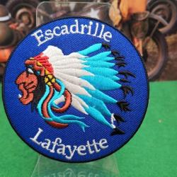 Escadrille Lafayette  à coudre ou à coller au fer à repasser  ( 90 mm )
