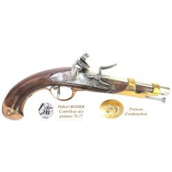 Rarissime Pistolet Officier de Marine - Manuf. St Etienne 1773 -