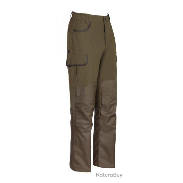Pantalon hyperstretch savane Renforc kaki Percussion-58