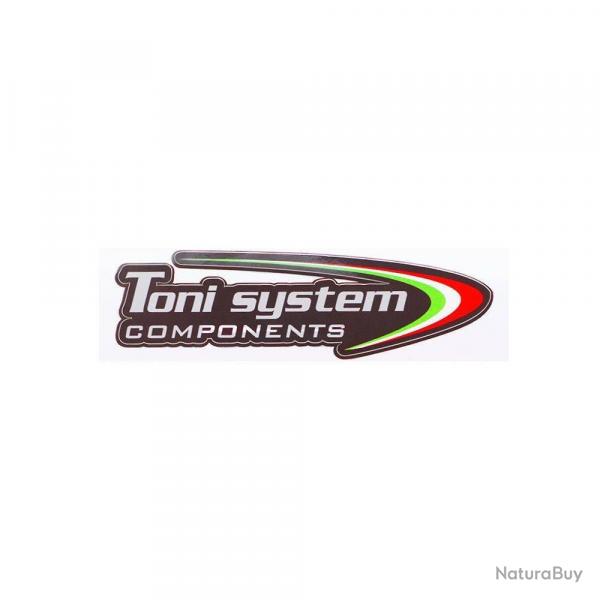 Autocollant systme TONI - 15 x 4,5 cm