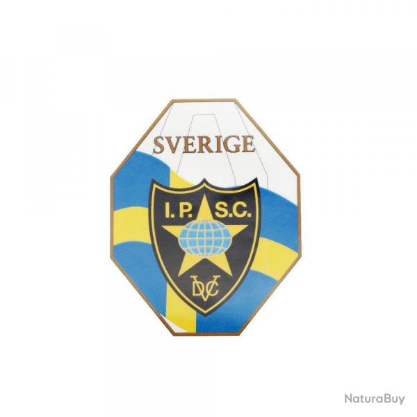 Autocollant de la rgion IPSC sudoise, petit - 2,5 cm