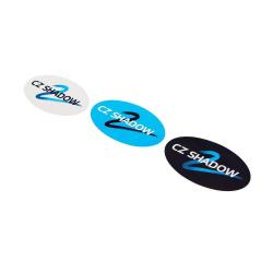 Autocollant CZ Shadow 2 - 75x45mm, BLEU
