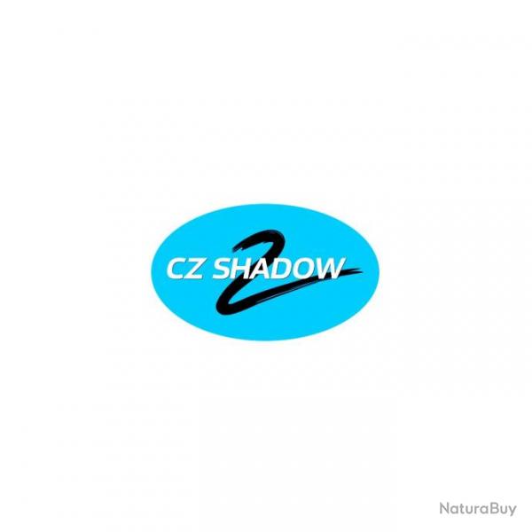 CZ Shadow 2 Sticker - 75x45mm, BLEU