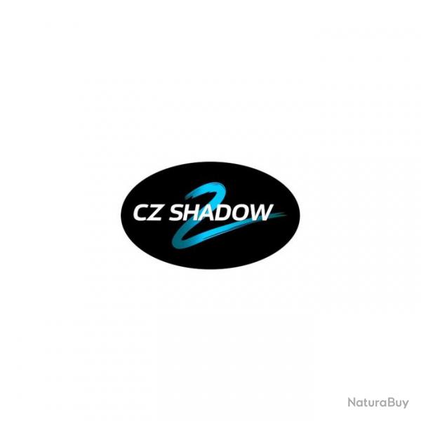 CZ Shadow 2 Sticker - 75x45mm, Color: Black