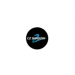 CZ Shadow 2 Sticker - 2,5cm, Color: Black