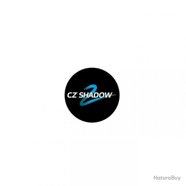 CZ Shadow 2 Sticker - 2,5cm, NOIR