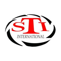 Autocollant logo STI, 75x45mm
