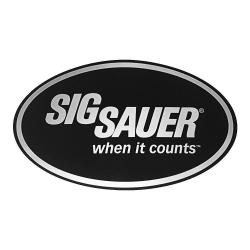 Autocollant SigSauer, 140x85mm
