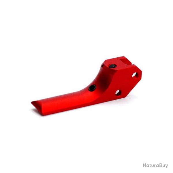 Dtente simple action pour CZ75 Droite Lisse Rouge