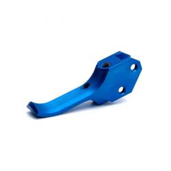 Détente simple action pour CZ75 extra longue Bleu Strié